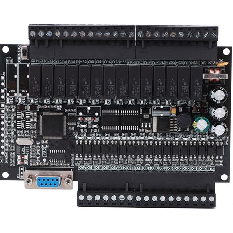 Contrôleur logique programmable PLC 3U 30MR, carte de commande industrielle compatible 485 CAN, sans base ni boîtier (1/5)
