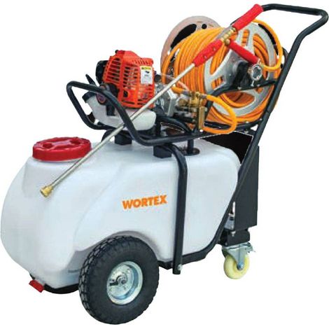 CARRIOLA PER IRRORAZIONE CON MOTOPOMPA 'C50-T2' 50 litri