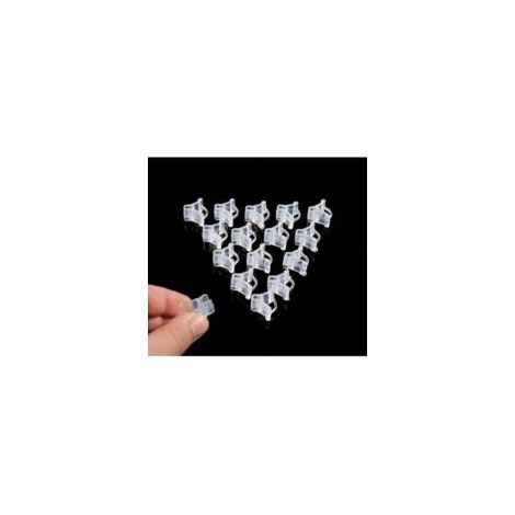 100 clip per innesto specifiche per piante: clip per innesto per piantine di pomodoro, clip per innesto per melanzane, clip per innesto per orchidee, clip per innesto per piantine - Crezuo