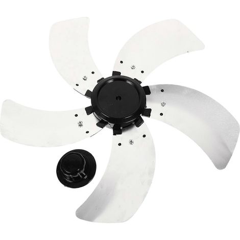 Pale de ventilateur métallique à 5 pales pour ventilateur sur pied d'intérieur - Pièce de rechange pour ventilateur électrique-36.6X36.6cm