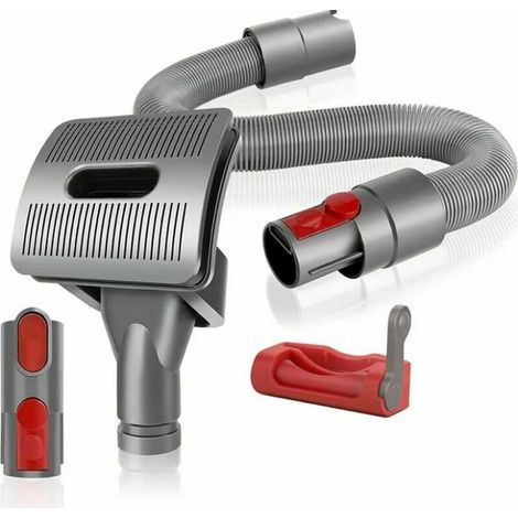 Kit per la toelettatura degli animali domestici, compatibile con Dyson V11 V10 V8 V7 - Spazzola + tubo flessibile + adattatore + grilletto RTGPT (1/5)