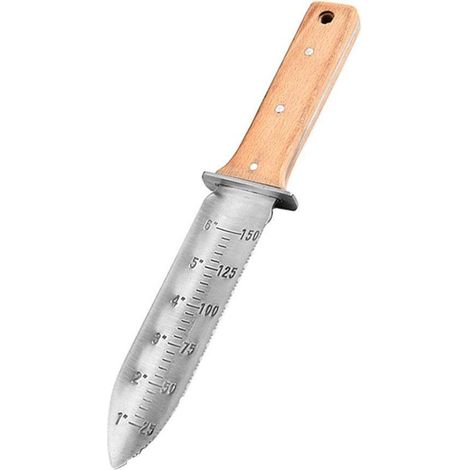 Coltello da giardino Hori in acciaio inossidabile per lavori di giardinaggio, giallo (1/4)
