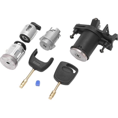Zündstartschalter-Türschlosszylinder-Set 2S61 A22050 BM Ersatz für Ford Fiesta MK5 Fusion (1/5)