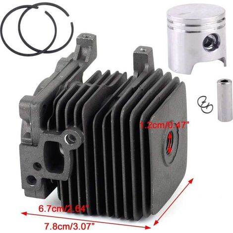 Kit Piston Cylindre - Diamètre Piston 34 mm - Compatible STIHL FS55 FS45 BR45 KM55 HL45 HS45 HS55 - Référence 4140 020 1202 - Lot de 1 (1/3)