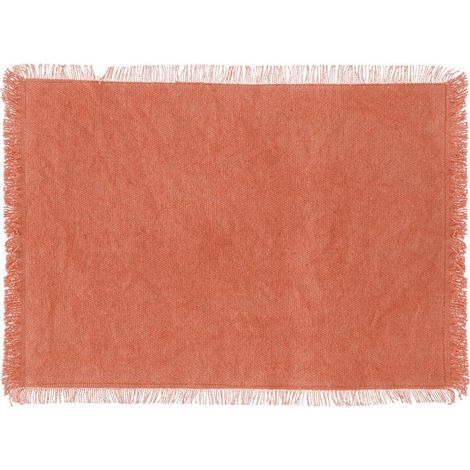 Set de Table Déco "Maha" 30x45cm Terracotta (1/3)
