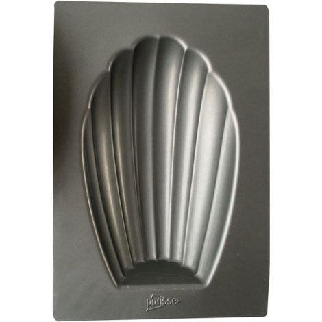 Patisse XXL Madeleinenform grau-anthrazit aus Stahl