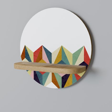 TESSELATE TREASURES Rundes Regal (1/5)