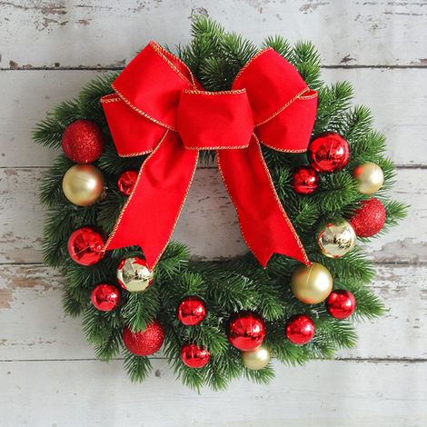 Guirlande De Noël En Forme De Nœud Papillon - Boule Décorative Pour Porte Fenêtre Arbre De Noël - Décoration Intérieure Extérieure - 1 Pièce (1/5)