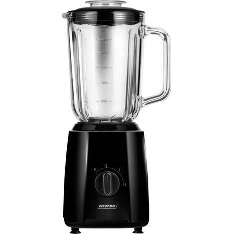 MPM MBL-37 Standmixer Schwarz 1,5L 750W Leistungsstark (1/3)