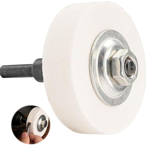 75-mm-Schleifscheibenadapter, Aufsatz für elektrische Bohrmaschinen, Metallpolierscheibe, elektrisches Schleifwerkzeug zum Entgraten und Polieren