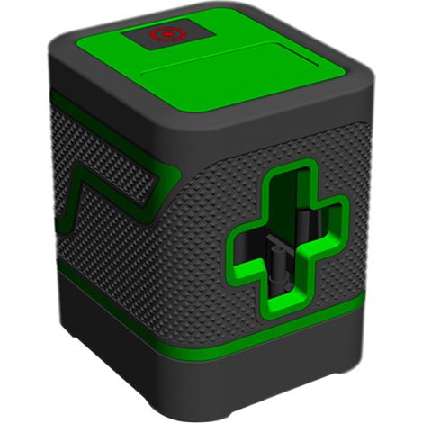 Niveau à bulle portable mini, puissant, infrarouge, à lignes fines, vert, projecteur de lignes avec support, haute précision, câblage automatique (1/5)