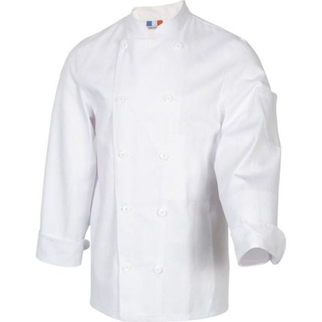 Giacca da cuoco a maniche lunghe Robur TAMISE Bianco 5XL