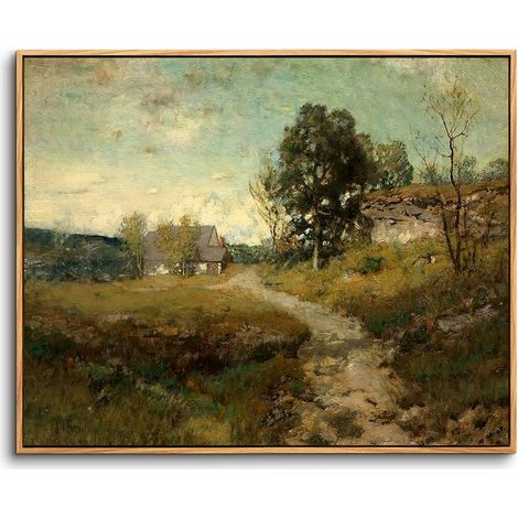 Tableau Decoration Murale Cadre Paysage Vintage Salon 30x40 cm (1/5)