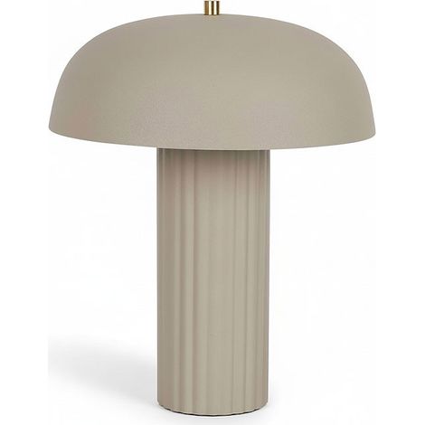 Lampe Design à Poser Arty en Fer Gris 30x11x36cm (1/3)