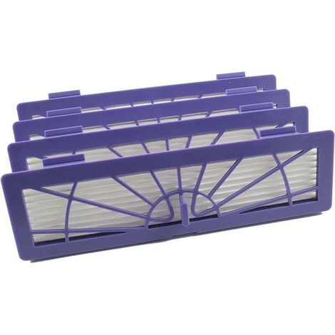 4 Filtres de Remplacement de Haute qualité adaptés au Neato Botvac de I Neato Botvac Robot aspirateur I 4 Botvac HEPA Performance Filter, Neato BotVac Series, D Series et Connected Series (1/5)