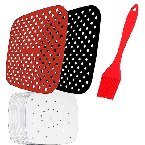 Silicone Mat Kitchen Accessories Fryer Non-stick Baking Mat Pastry Tools Accessories Bakeware Oil Ma (1/5)