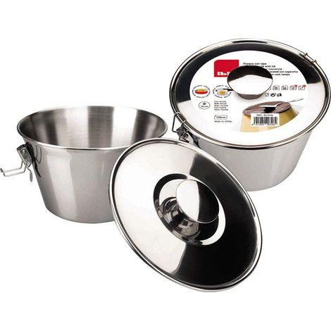 Ibili Stampo per budino e flan 2,6 litri inox