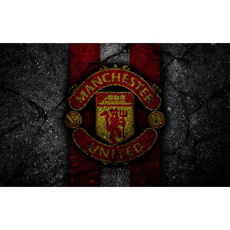 Papier peint panoramique Foot / Football - Manchester United - 130 cm x 81 cm (1/2)