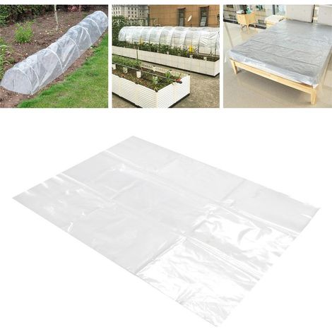 Film pour Serre [Film pour Serre] [Bâche Transparente Antigel Polyéthylène 2m x 6m] (1/5)