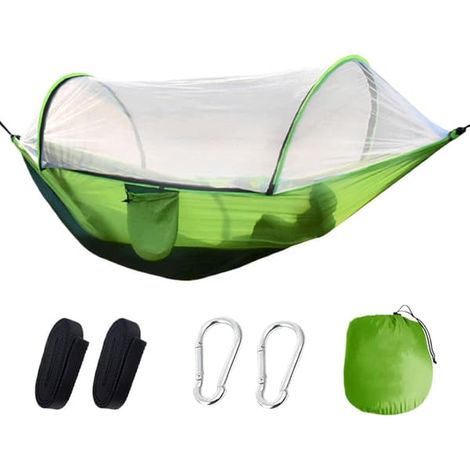 Filiyano-Bâche de camping, housse de hamac double parachute ultra-résistante - Housse imperméable pour hamac, camping et activités de plein air (1/5)