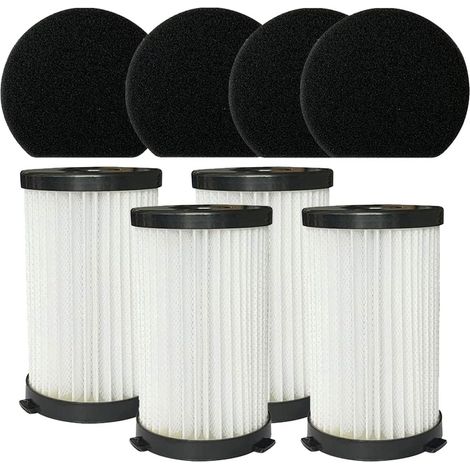 8pcs Replacement Filter Compatible with MOOSOO D600 D601 Corded Vacuum Cleaner Includes 4pcs Filter +4pcs Foam Filter (1/5)