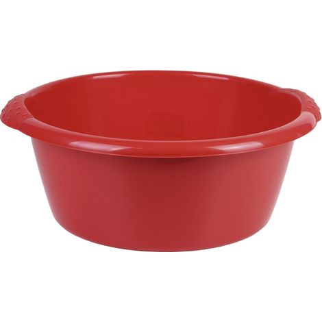 COFAN barreño rojo 15l  45x16cm , Barreño multiusos con forma redonda. Disponible que varios colores (azul, rojo y verde) y capacidades (3, 6, 10, 15, 25, 50 litros). Fabricado en