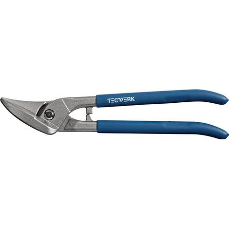 TECWERK Idealblechschere L.260mm li.STA max.0,8mm VA max.0,45mm TECWERK