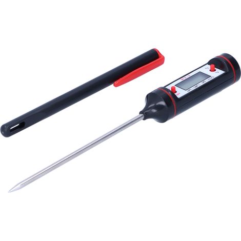 Thermomètre à viande, sonde alimentaire numérique, outils de cuisson pour barbecue, 50 ℃ + 300 ℃, compteur de température enfichable WT-1 (1/5)