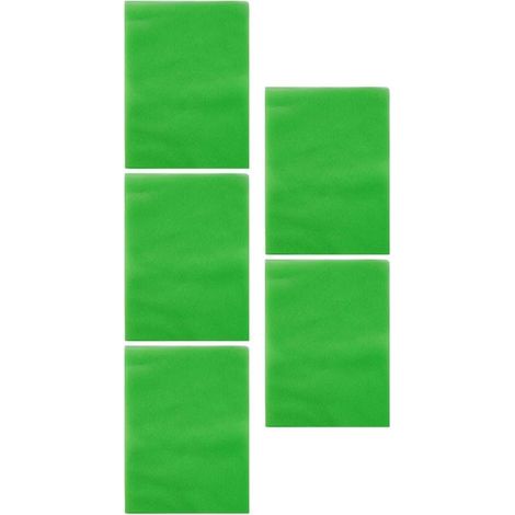 Lot de 5 tapis de revêtement de réfrigérateur en EVA anti-humidité lavables pour cuisine, placard, fruits, légumes, bleu, vert, rose, aléatoire, 45 x 30 cm (1/5)