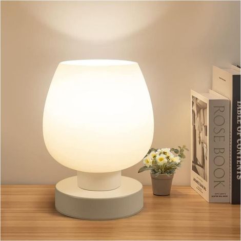 Lampe de Table de chevet tactile, petite lampe moderne pour chambre à coucher, salon, Table de chevet (1/4)