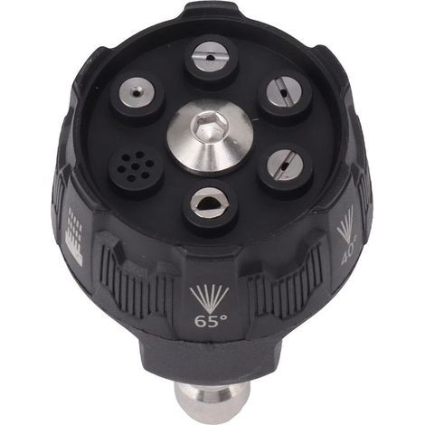 Embouts de Pulvérisation 6 en 1 pour Nettoyeur Haute Pression, Buse en Acier Inoxydable 3000 PSI avec Connexion de 1/4 (1/5)
