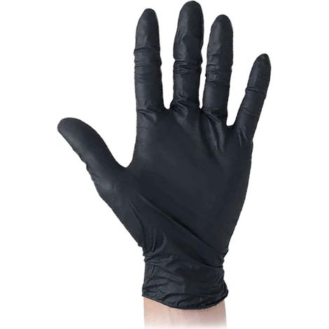 1CF GUANTI NITRILE MONOUSO SPESSORATI 'STRONG' L