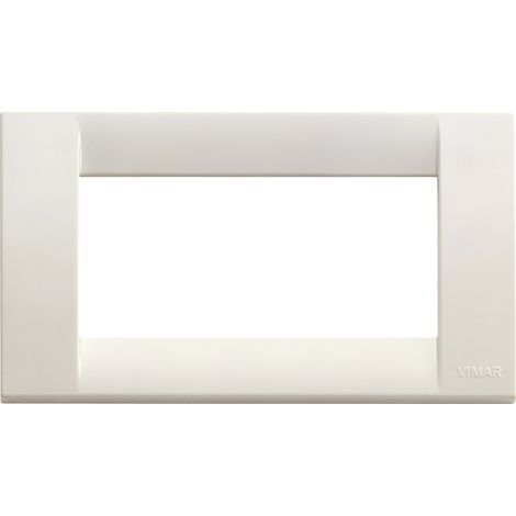 VIMAR - 16744.04 Placca Classica 4M bianco Idea
