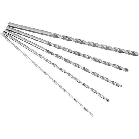 Extra langer HSS-Spiralbohrer mit geradem Schaft (2-5 mm) für Holz
