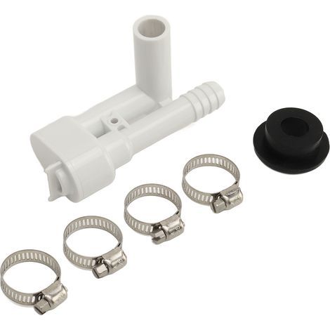 Wohnmobil-Toiletten-Vakuumbrecher-Set 385316906: Edelstahlklemme, wasserdichte Gummidichtung, kompatibel mit Toiletten 110, 111, 130, 131, 147, 148 und 149. (1/5)