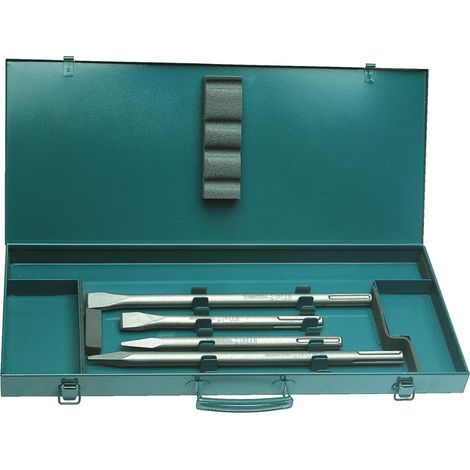 Makita 4pzs. Set de cinceles SDS-MAX - P-18013