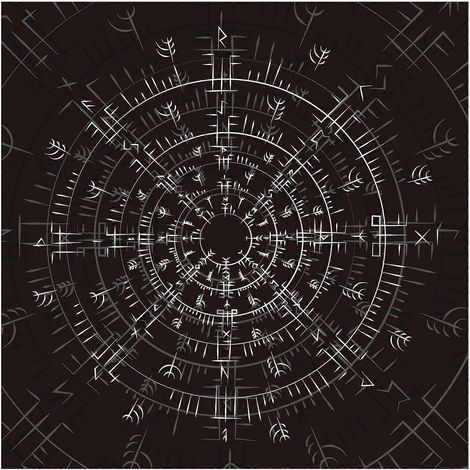 Nappe d'autel pour tarot astrologique, tapis de jeu métaphysique, tapis de jeu de société, pendule, divination, 50 x 50 cm (1/5)