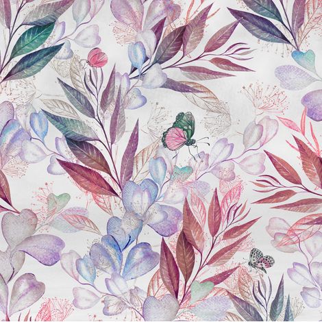 Papier peint panoramique modern,romantique Eucalyptus (1/4)