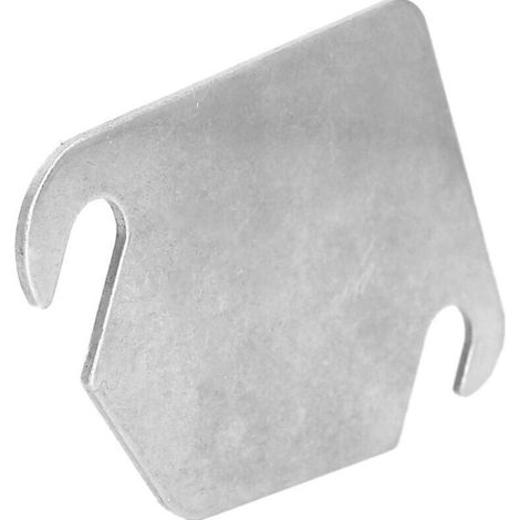 Lntyq Plaque EGR, Plaque de Soupape EGR de Voiture, Joint EGR en Acier Inoxydable, Plaque de Bloc EGR, Plaque D'obturation EGR pour Moteurs 1.4 1.6 (Sans trou) (1/3)