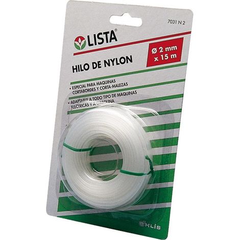 HILO NYLON 15 M -1,2 MM. LISTA (1/2)