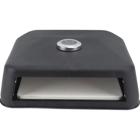 Four à Pizza Grill Top, appareil multifonctionnel étanche avec thermomètre pour pique-nique en plein air noir (1/5)
