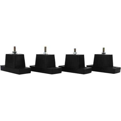 Base antichoc, coussinet de pied pour support climatiseur extérieur (1/3)