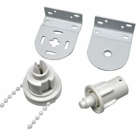 Kit de store enrouleur 32 mm, complet avec embrayage pour store enrouleur avec chane de cordon pour store enrouleur, support pour store enrouleur, connecteur de chane pour store enrouleur, pièces de r (1/5)