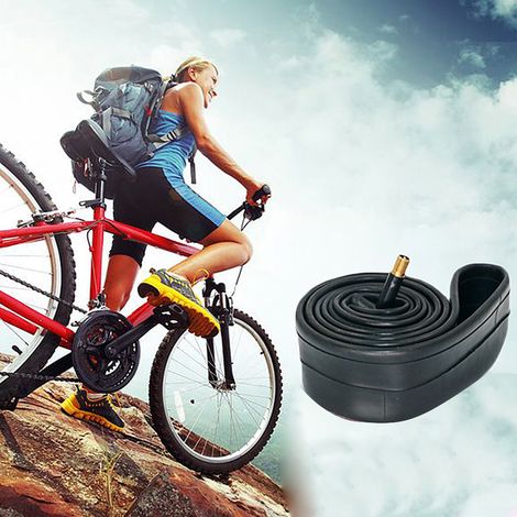 Fahrradschläuche mit 2 Reifenhebern für die Größen 12, 14, 16 und 18 Zoll (ca. 30,5 cm, 35,5 cm, 40,5 cm, 40,5 cm, 18,5 cm) – Pannenschutzschlauch für Mountainbikes und andere Fahrräder (1/5)