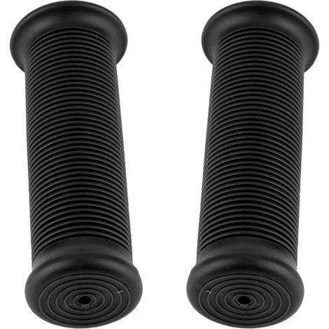 Paire de poignées de guidon universelles en TPU pour moto, style vintage, 25 mm/28 mm, gris foncé (1/5)