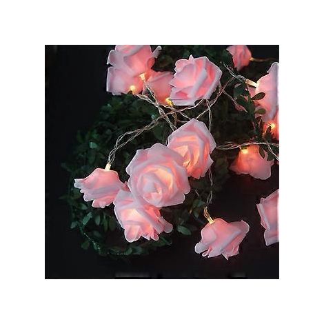 3M 20LED Batteriebetriebene Rose LED-Leuchte, 6 cm Durchmesser, PE (Rose Rose)
