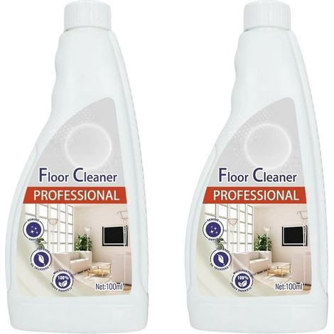 Nettoyant sol multi-surfaces 2 pièces, compatible aspirateur robot Roborock S8 Pro Ultra / S8 / S8+ / Q5 / Q7, liquide parfumé Omiao Joint, idéal entretien parquets et carrelages (1/5)
