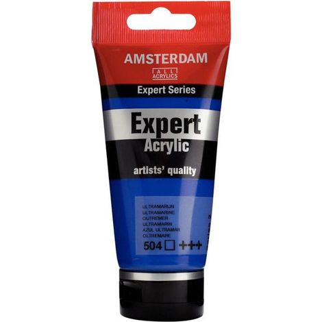 Peinture acrylique - Royal Talens - AMSTERDAM EXPERT - 75ml - Outremer - Mat (1/2)