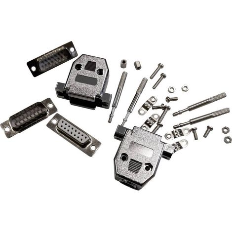 BKL Electronic 10122010 Spina SUB-D 180 ° Numero Poli (num): 25 A saldare 1 pz.
