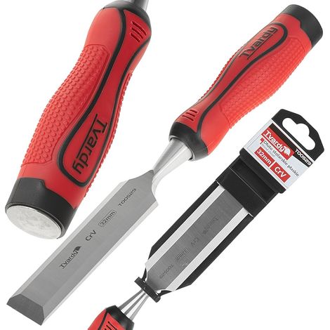 Cincel plano de carpintero de 32 mm CrV (10/60) (1/4)